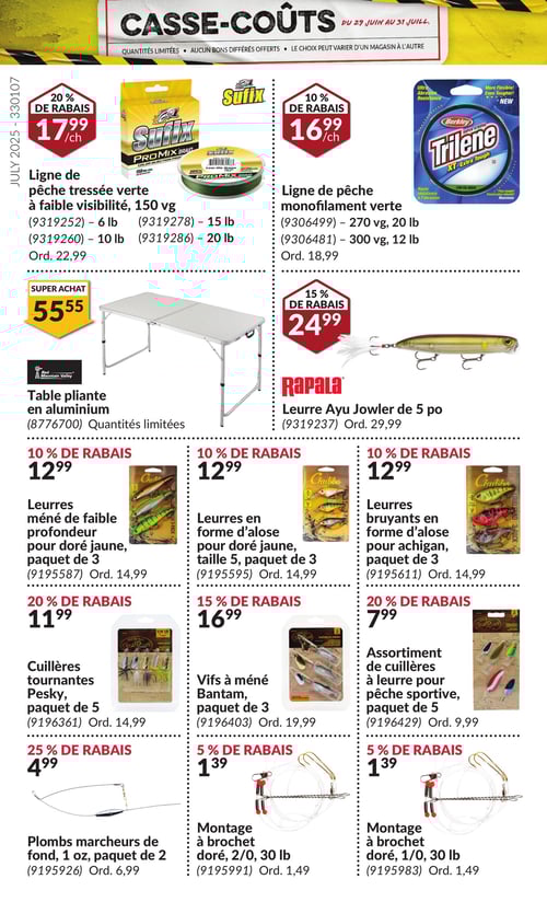Circulaire Princess Auto - Casse-Coûts - Page 26
