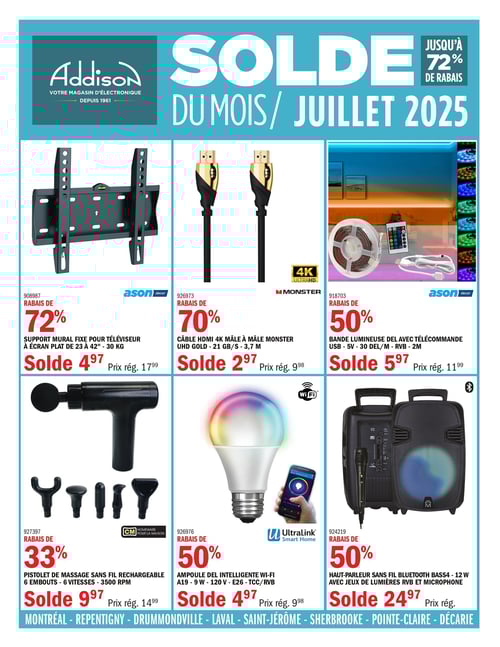 Circulaire Addison Électronique - Page 1