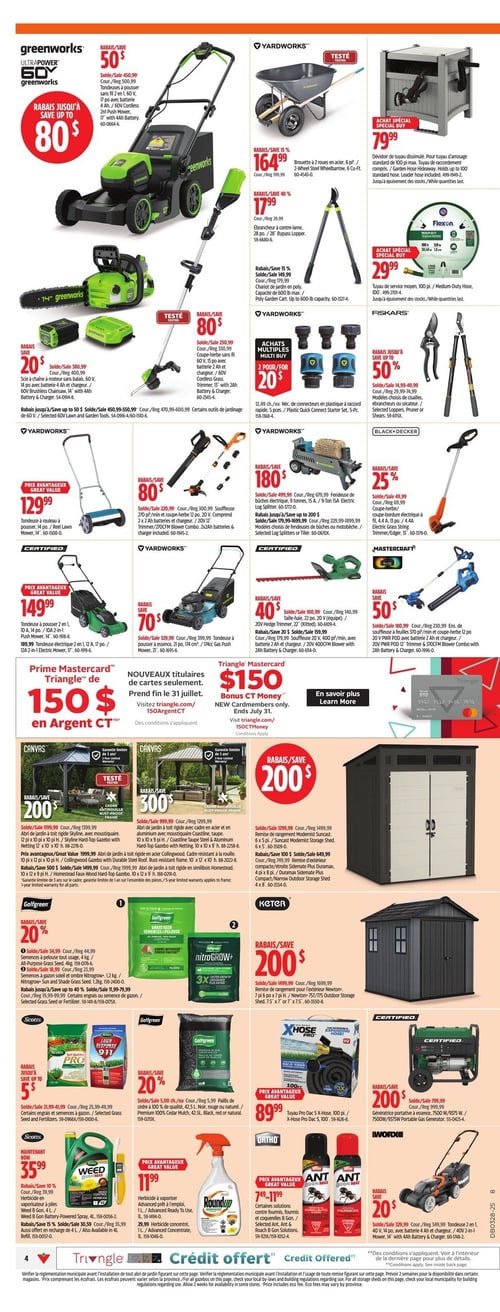 Circulaire Canadian Tire - Page 5