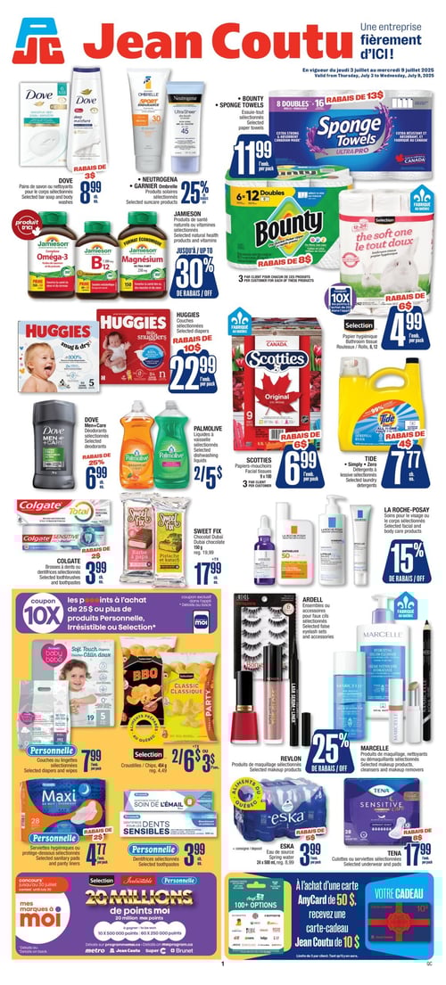 Circulaire Jean Coutu - Page 1