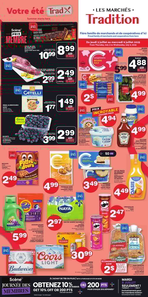 Circulaire Les Marchés Tradition - Page 1