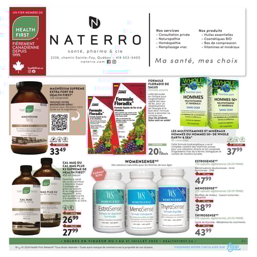 Circulaire Naterro - Page 1
