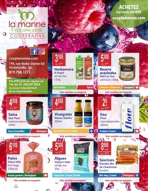 Circulaire Coopérative La Manne - Page 1