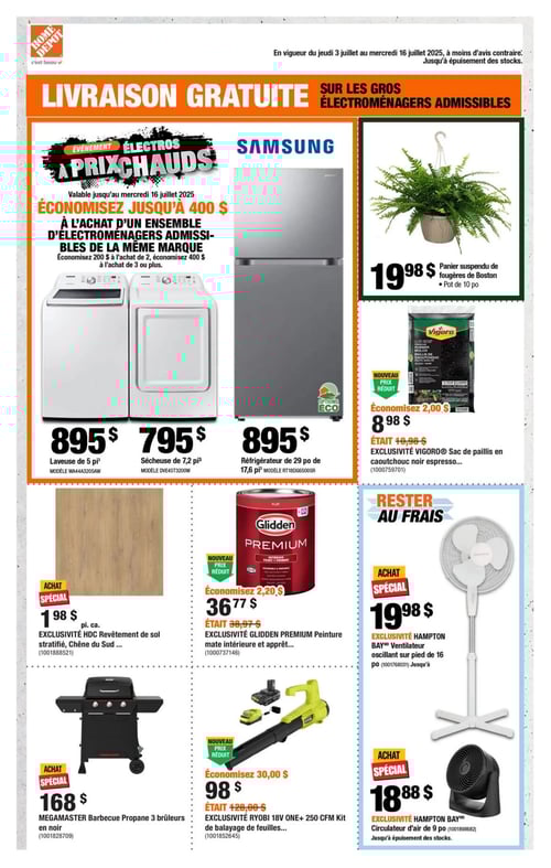 Circulaire Home Depot - Page 1