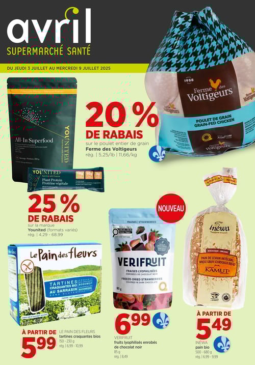 Circulaire Avril - Supermarché Santé - Page 1