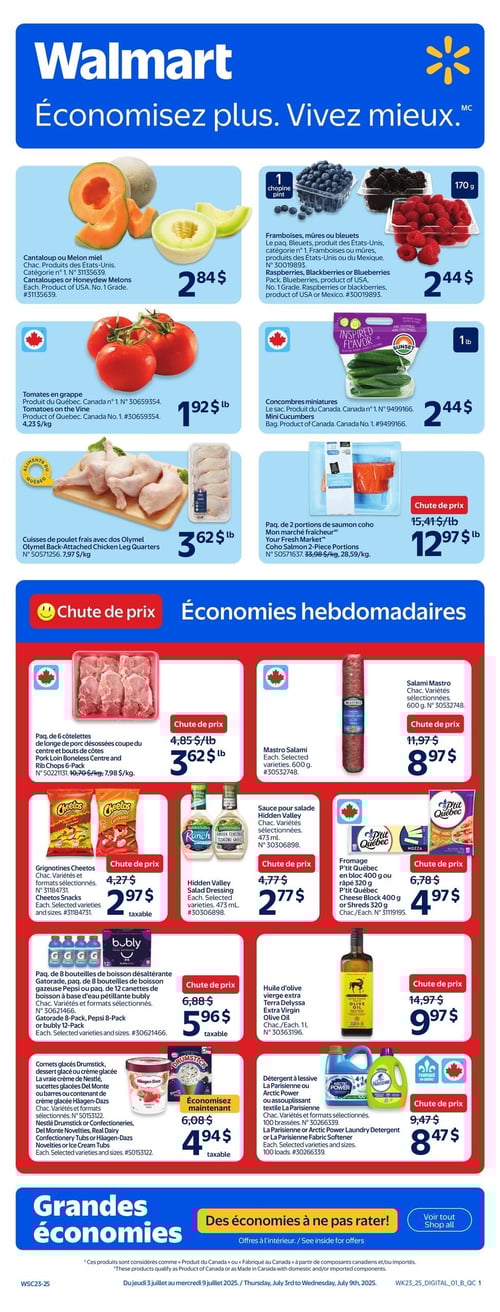 Circulaire Walmart - Page 1