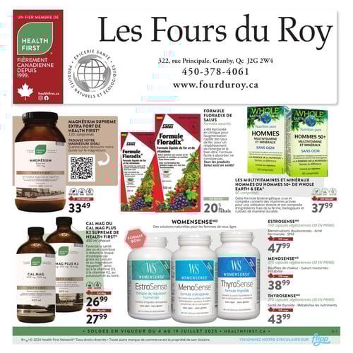 Circulaire Les Fours du Roy - Page 1
