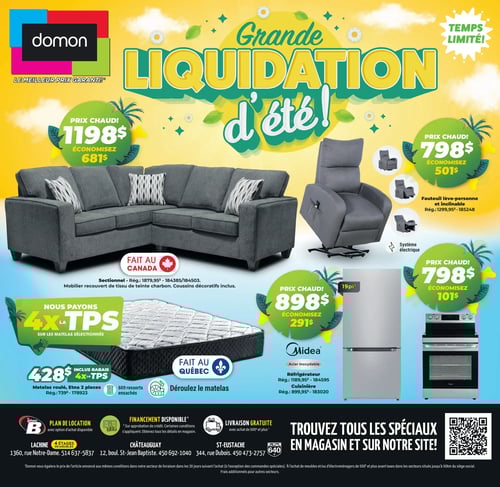 Circulaire Meubles Domon - Page 1