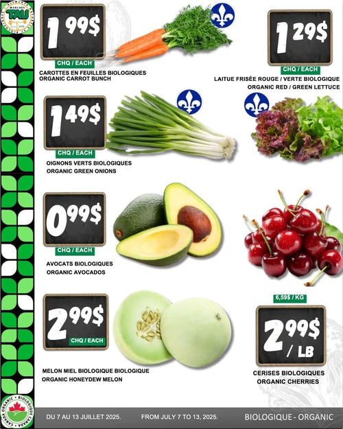 Circulaire TAU Marché d'alimentation Naturelle - Biologique - Page 1