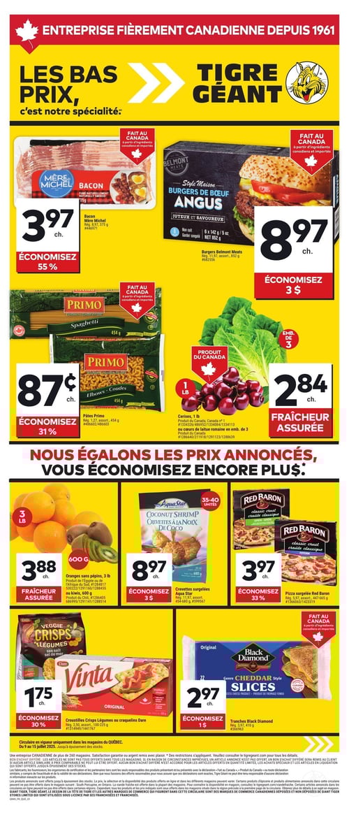 Circulaire Tigre Géant - Page 1