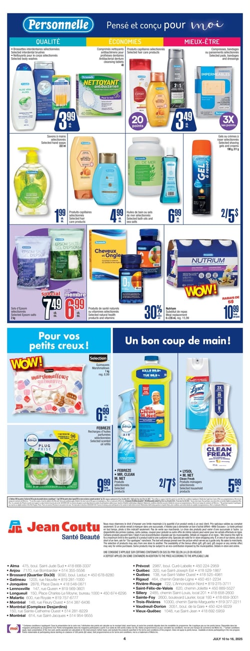 Circulaire Jean Coutu - Santé Beauté - Page 4