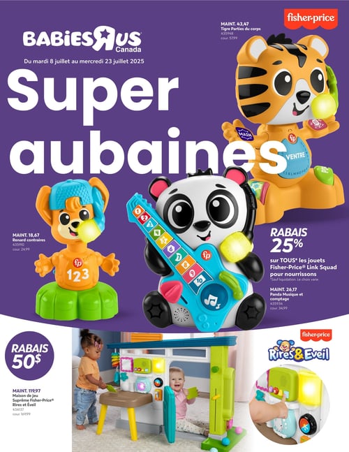 Circulaire Babies 'R' Us Canada - Page 1