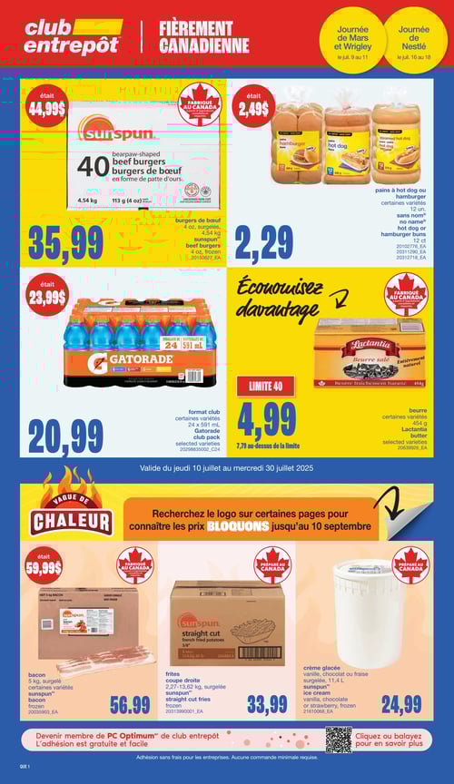 Circulaire Club Entrepôt - Page 1