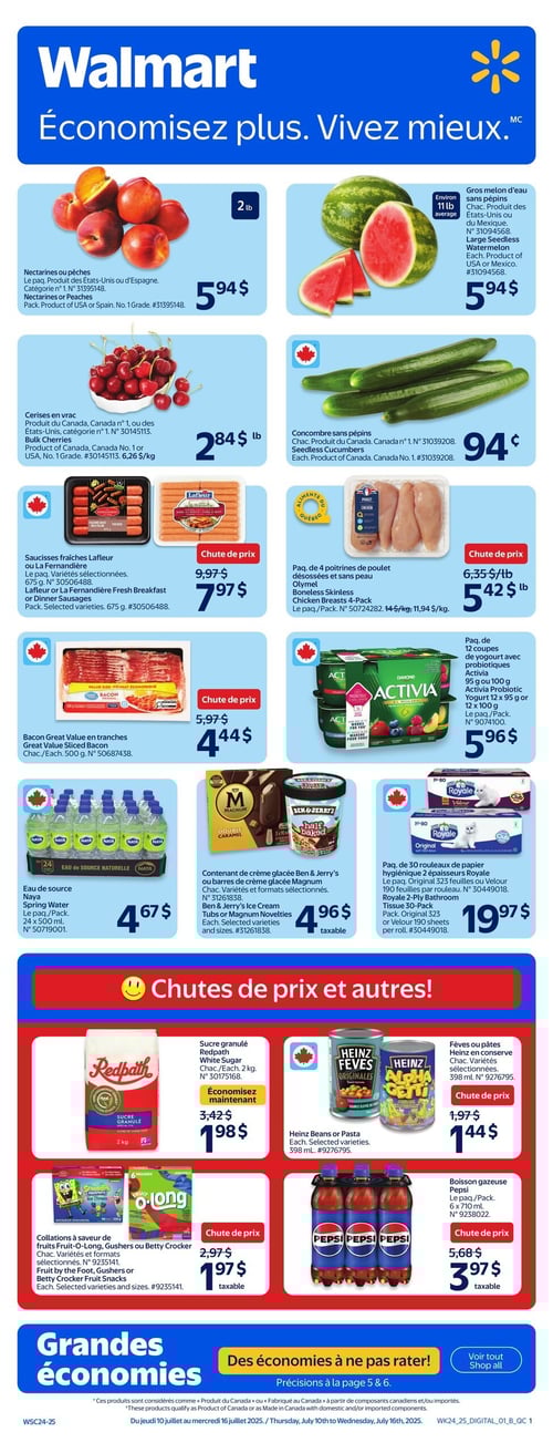 Circulaire Walmart - Page 1
