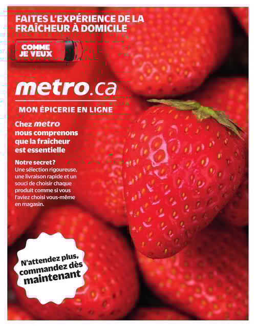 Circulaire Metro - Nos fraises du Québec - Page 8