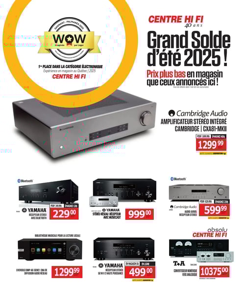 Circulaire Centre HI-FI - Page 36