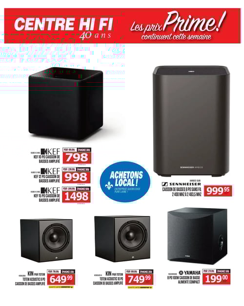 Circulaire Centre HI-FI - Page 65