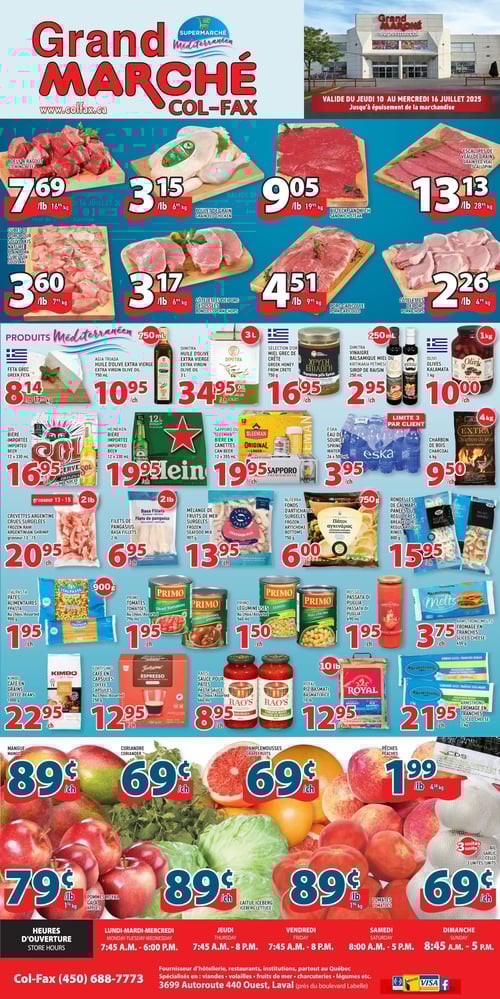 Circulaire Grand Marché Laval - Page 1