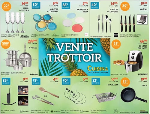 Circulaire Cuisina - Vente Trottoir - Page 1