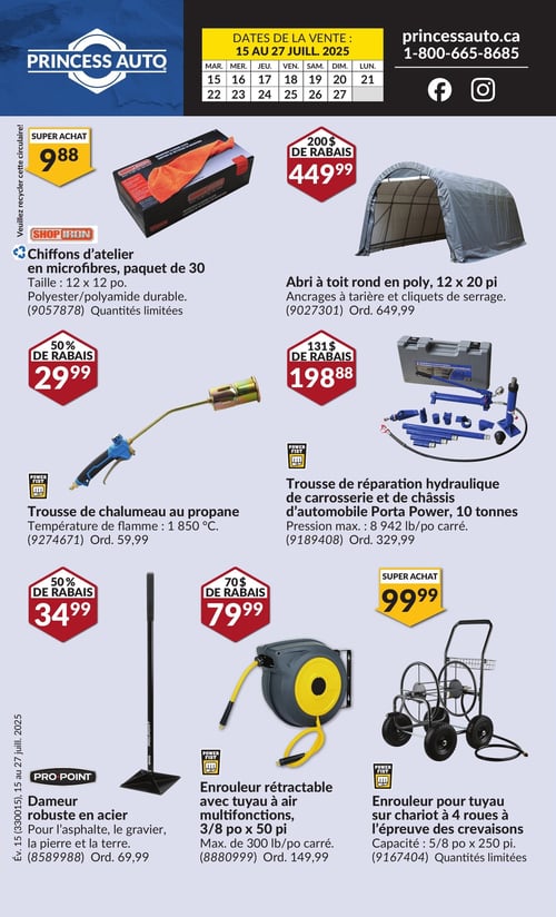Circulaire Princess Auto - Page 2
