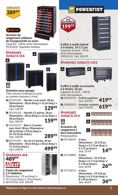 Circulaire Princess Auto - Page 11