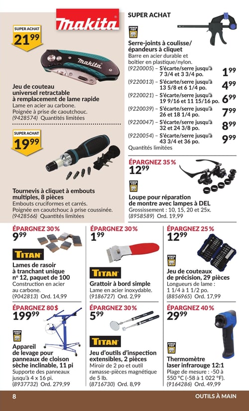 Circulaire Princess Auto - Page 14