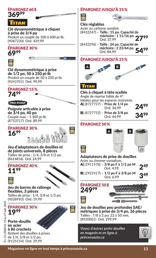 Circulaire Princess Auto - Page 19