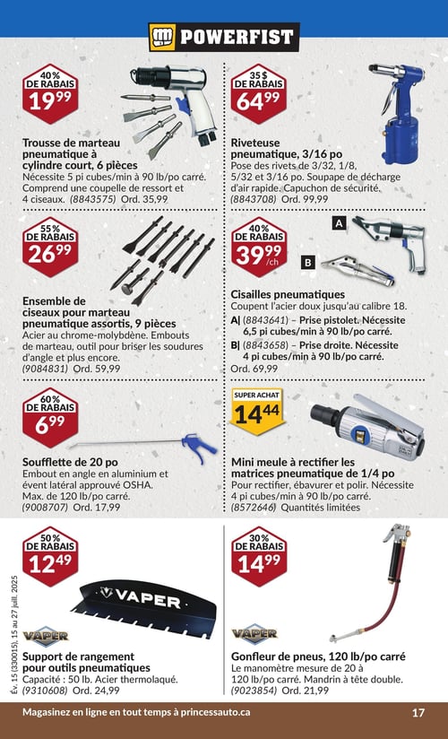 Circulaire Princess Auto - Page 23