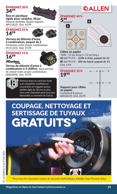 Circulaire Princess Auto - Page 35