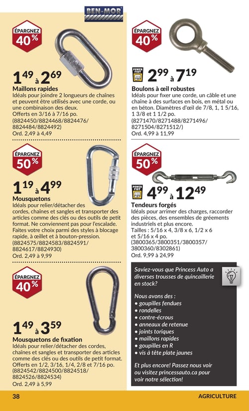 Circulaire Princess Auto - Page 44
