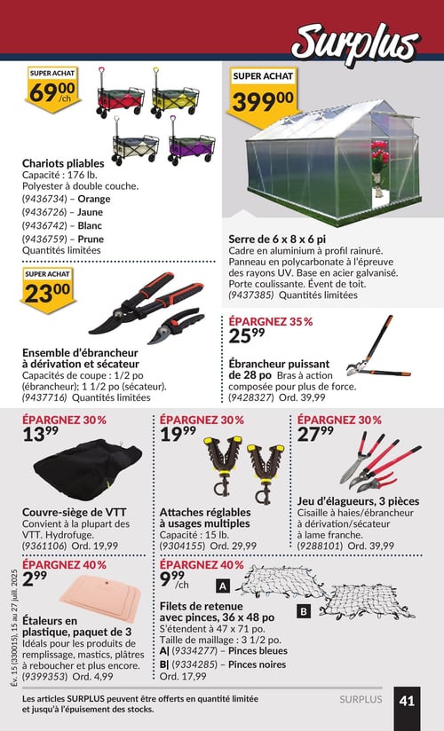 Circulaire Princess Auto - Page 47