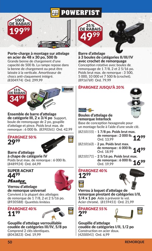 Circulaire Princess Auto - Page 56