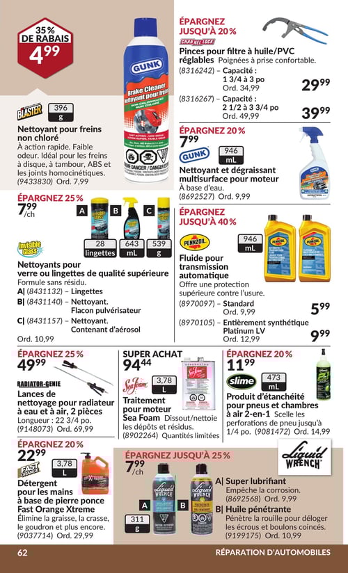 Circulaire Princess Auto - Page 68