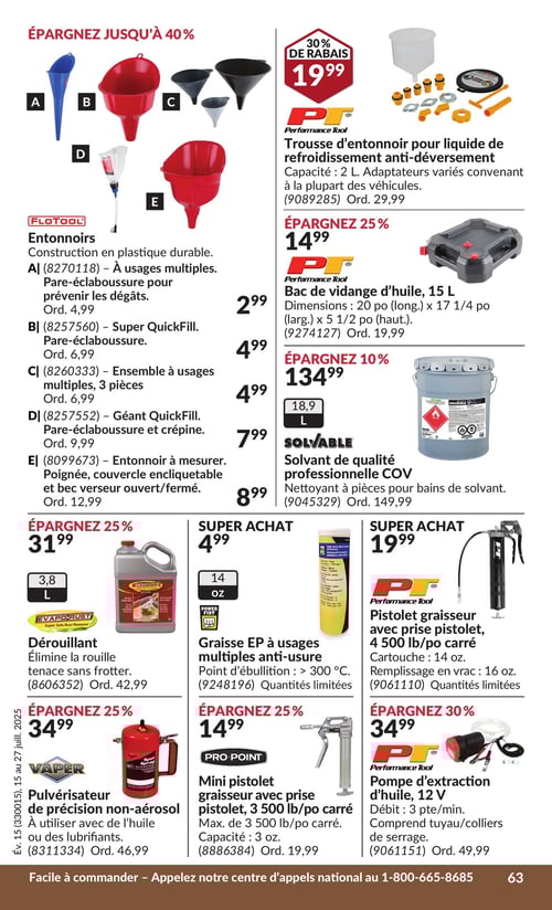 Circulaire Princess Auto - Page 69