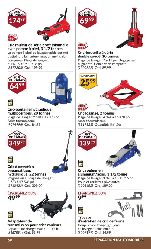 Circulaire Princess Auto - Page 74