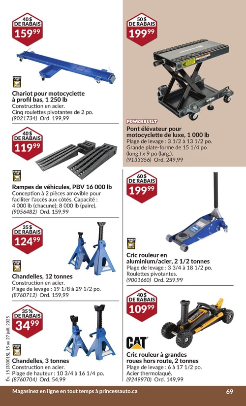 Circulaire Princess Auto - Page 75