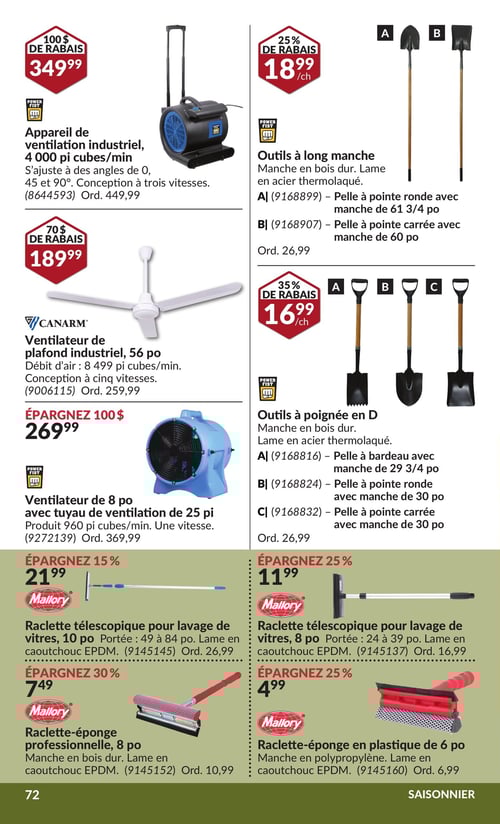 Circulaire Princess Auto - Page 78