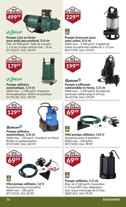 Circulaire Princess Auto - Page 80