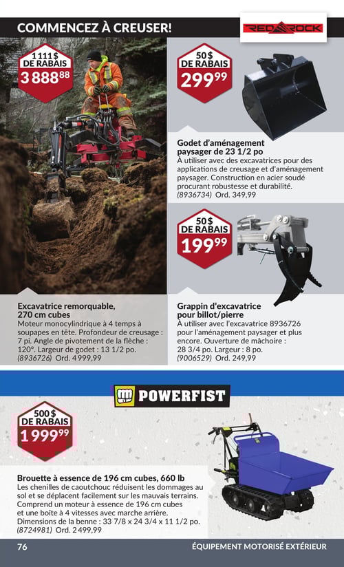 Circulaire Princess Auto - Page 82