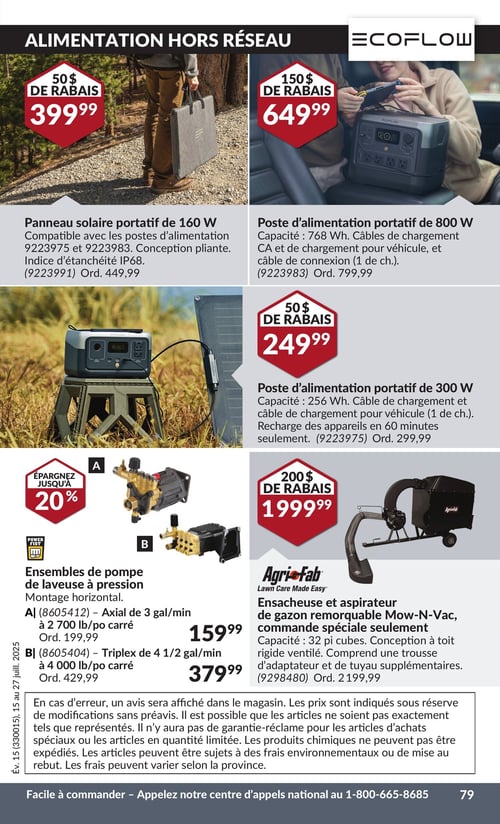 Circulaire Princess Auto - Page 85