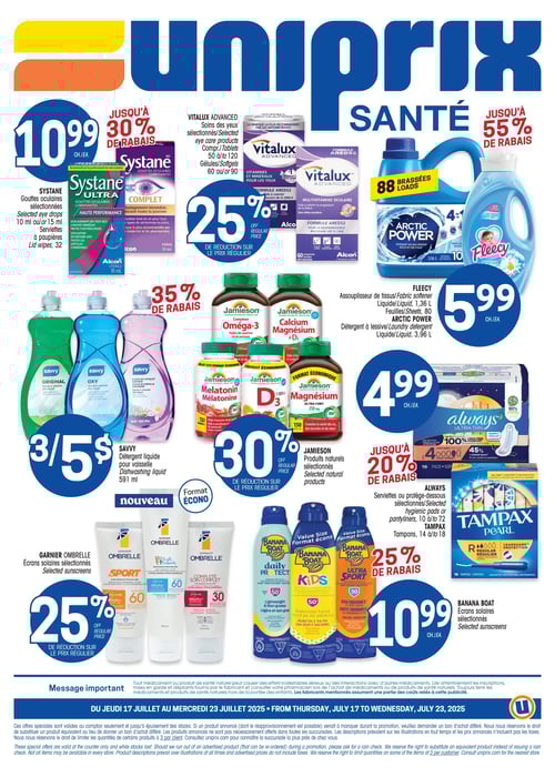 Circulaire Uniprix - Santé - Page 4