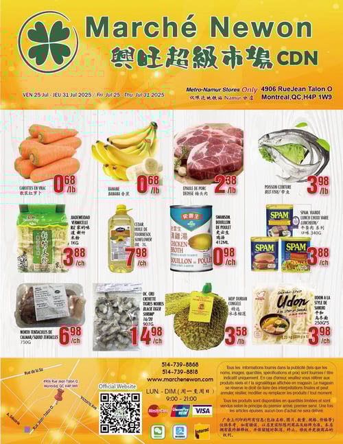 Circulaire Marché Newon Jean Talon - Page 1