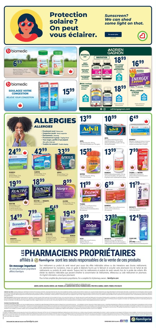 Circulaire Familiprix - Clinique - Page 3