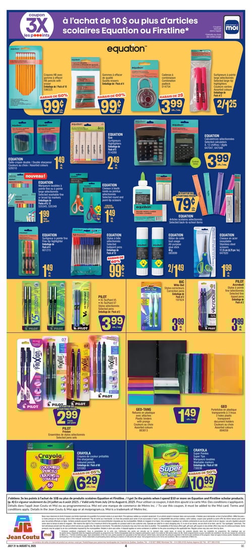 Circulaire Jean Coutu - Rentrée Scolaire - Page 5