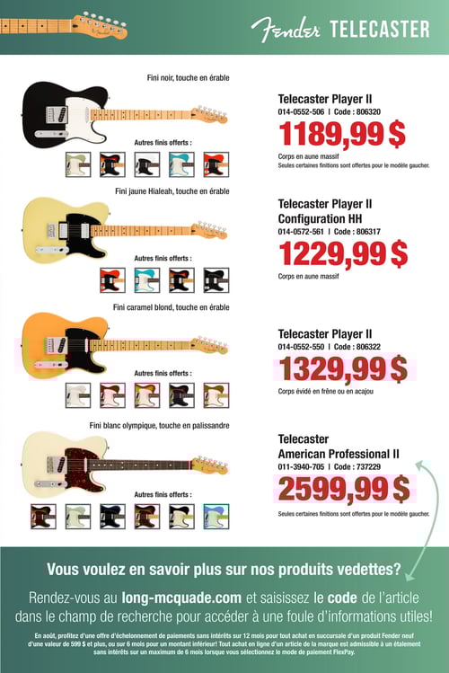 Circulaire Long & McQuade Instruments de Musique - Page 7