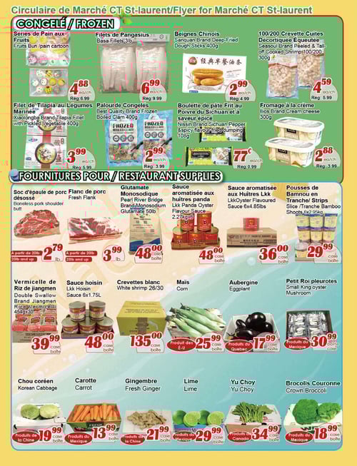 Circulaire Marché C & T - St-Laurent - Page 1