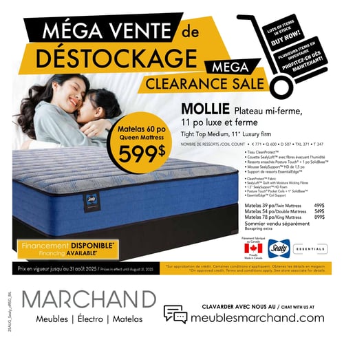 Circulaire Meubles Marchand - Mega Vente de Déstockage - Page 1