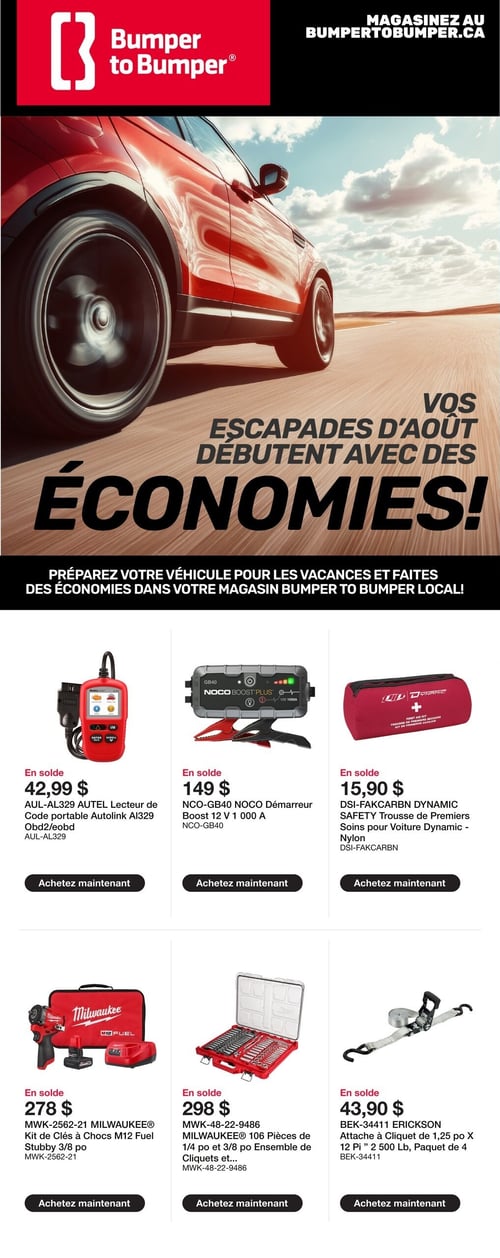 Circulaire Bumper to Bumper - Page 1