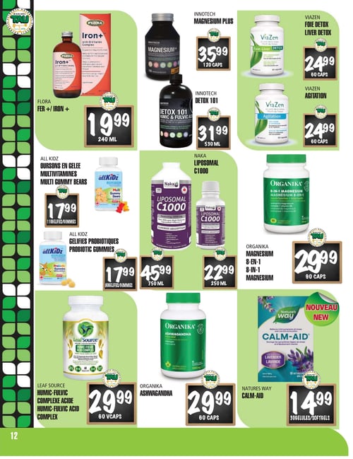 Circulaire TAU Marché d'alimentation Naturelle - Page 12