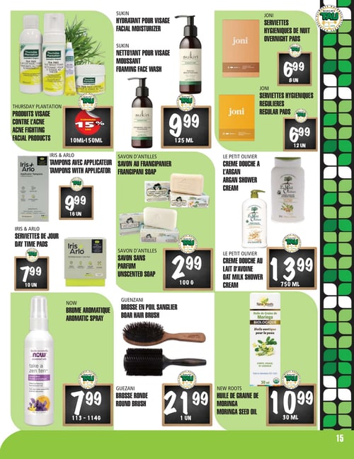 Circulaire TAU Marché d'alimentation Naturelle - Page 15
